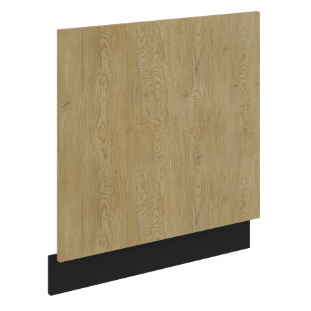 Front zmywarki 60 cm CREMA dąb cremona / czarny mat ZM 570 x 596